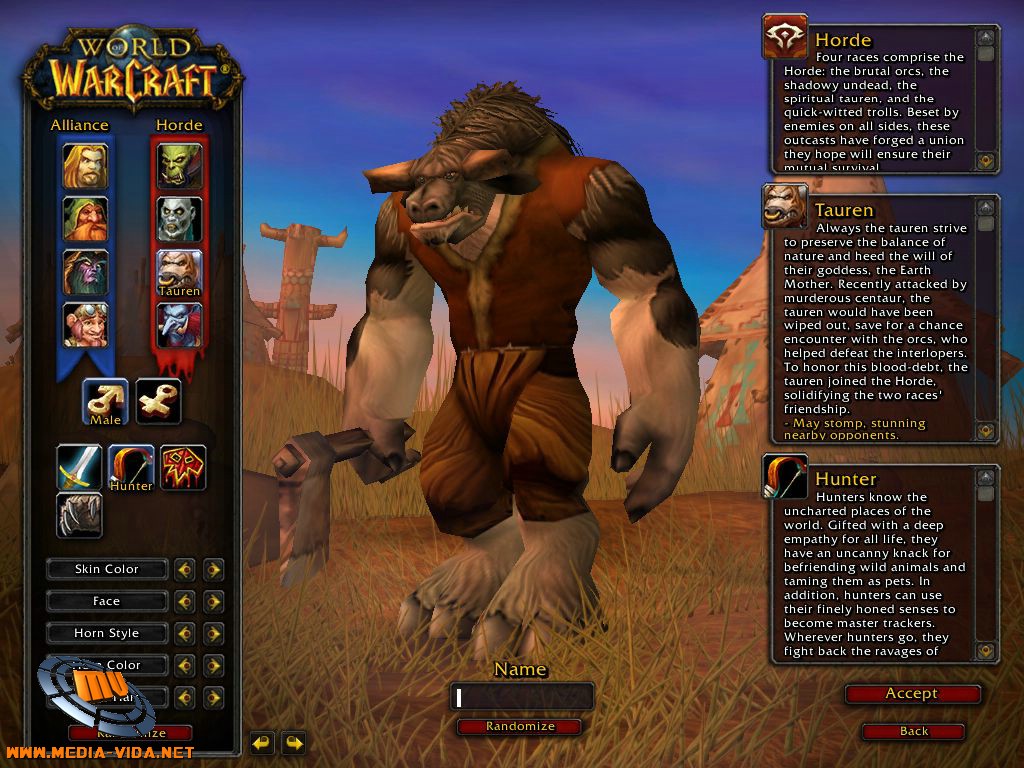 World of Warcraft Tauren