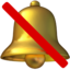 :no_bell: